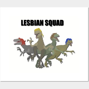 Lesbian Squad Posters and Art